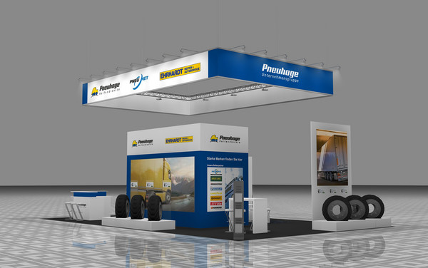 Trade fair stand transport logistic